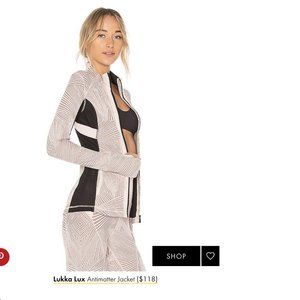 Lukka Lux Claire Jacquard Antimatter Jacket